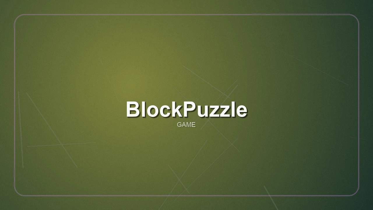 BlockPuzzle