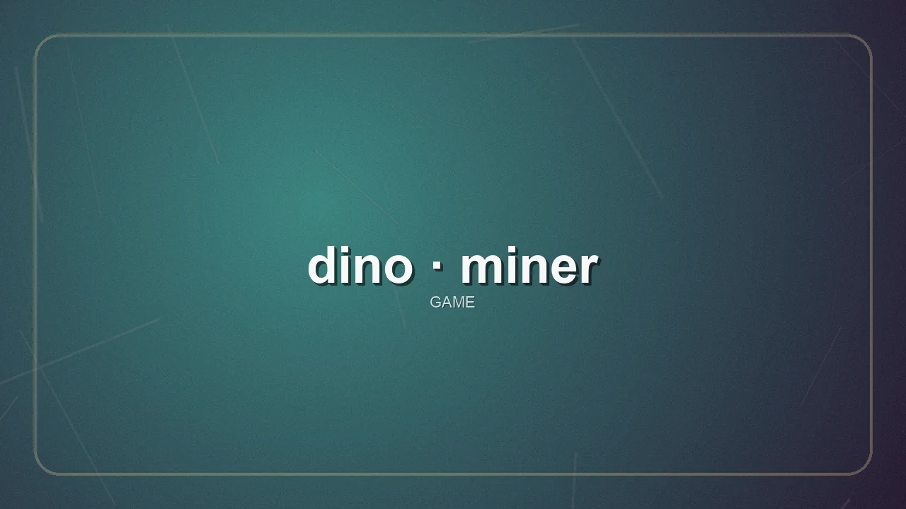 dino-miner