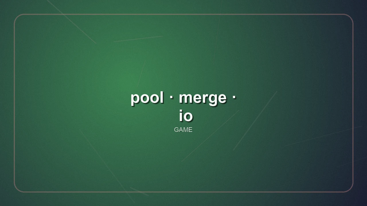 pool-merge-io