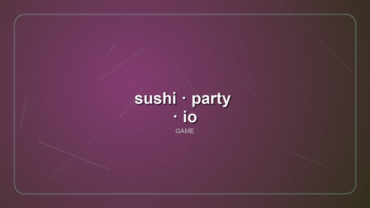 sushi-party-io