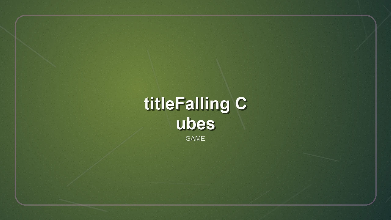 titleFalling-Cubes